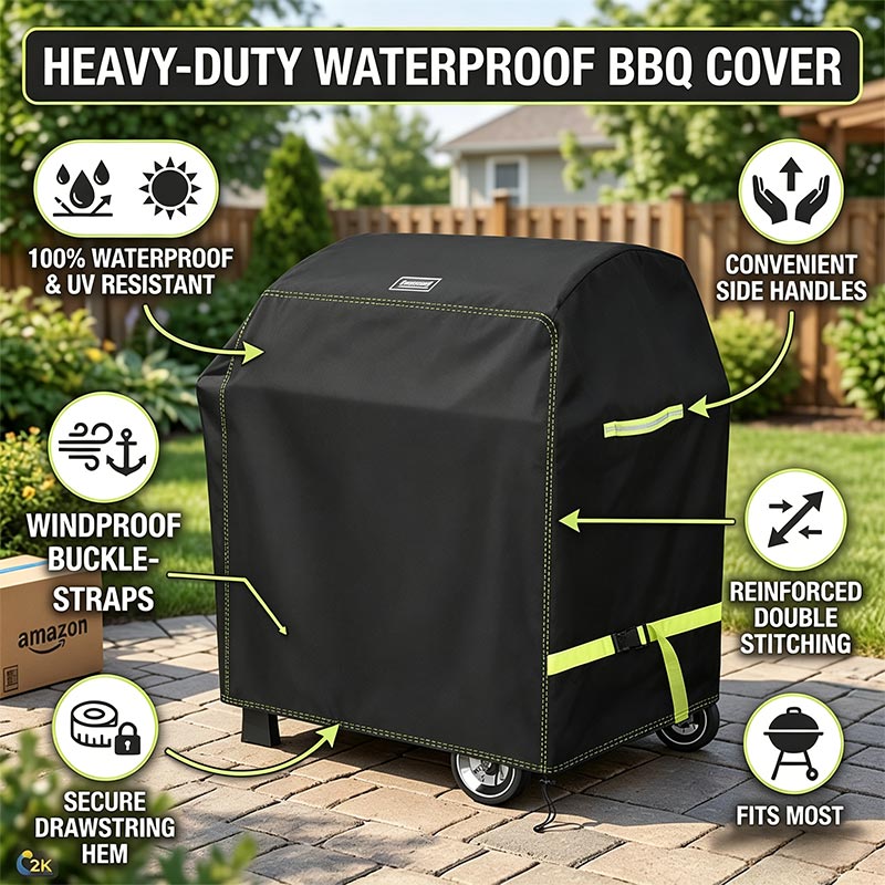 Commercial Kitchen Hood Cleaning - 420D Outdoor Barbecue Cover, Marine Stove
