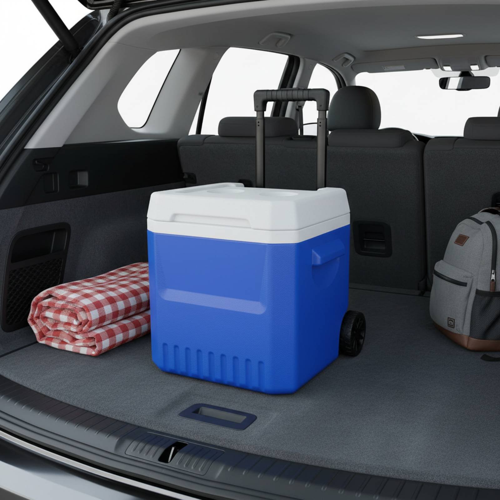 Commercial Chest Freezer - Wheeled Cooler Box PU Foam Insulation
