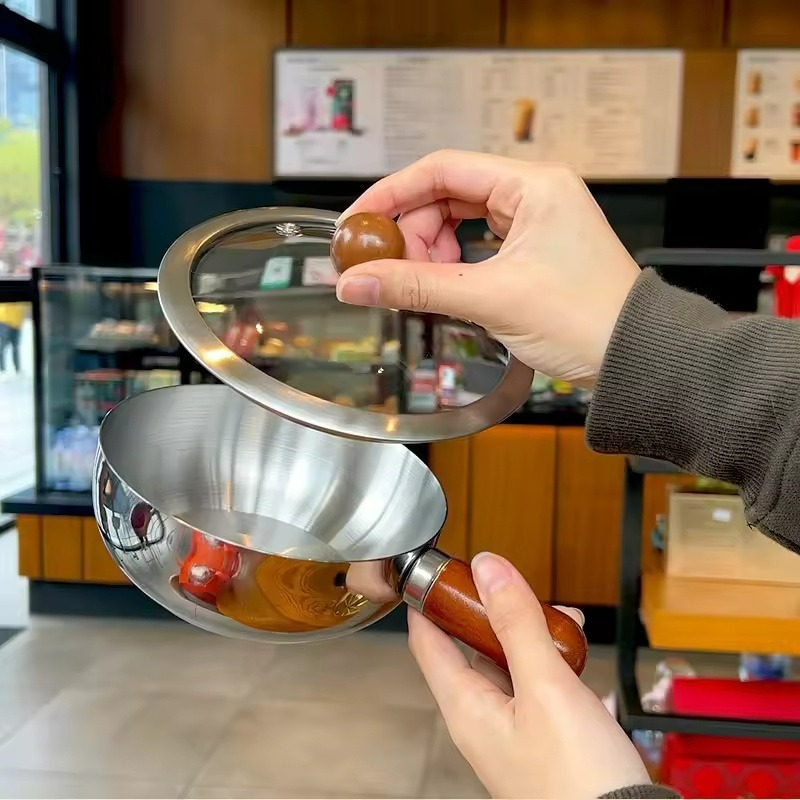 Stainless Steel Saucepan Milk  - Commercial Kitchen Pans 评论和价格