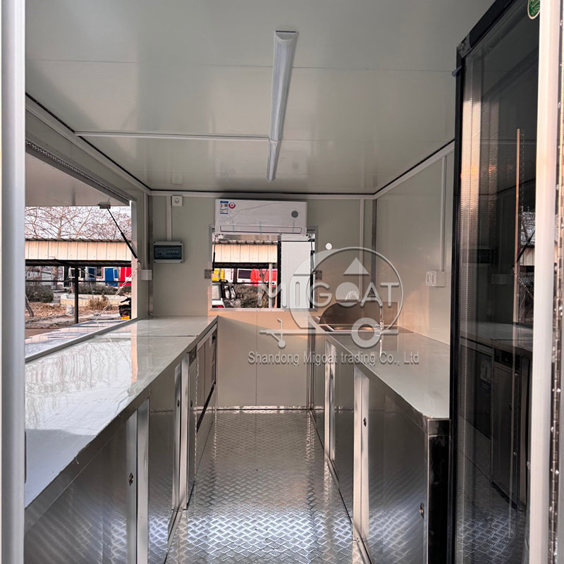 Stainless Steel Mobile Food Tr - Commercial Kitchen Air Conditioner 评论和价格
