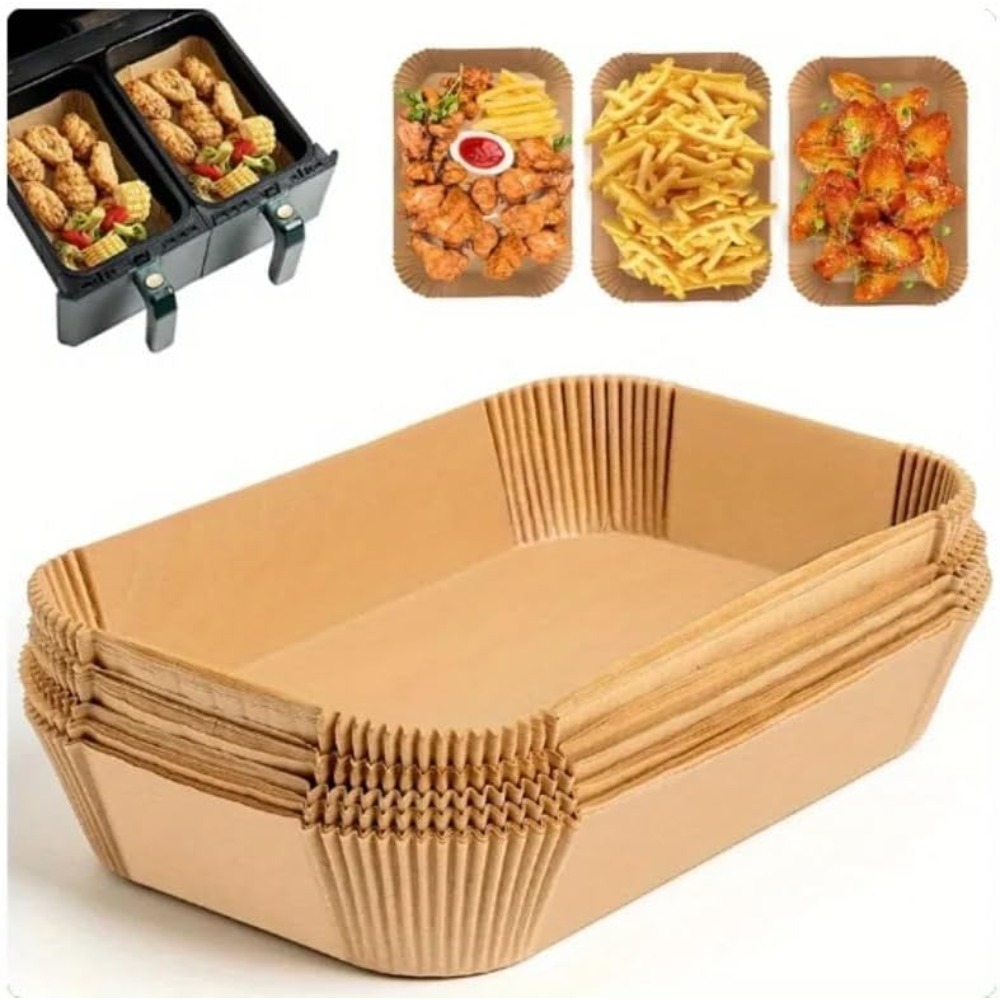 50/100pcs Disposable Air Fryer - Commercial Kitchen Pans 评论和价格