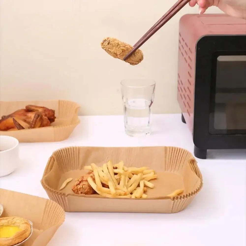 50/100pcs Disposable Air Fryer - Commercial Kitchen Pans 评论和价格