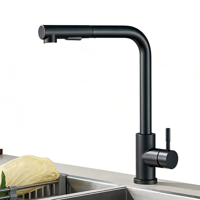 Black Flexible Pull Out Kitche - Commercial Kitchen Mixer Tap 评论和价格