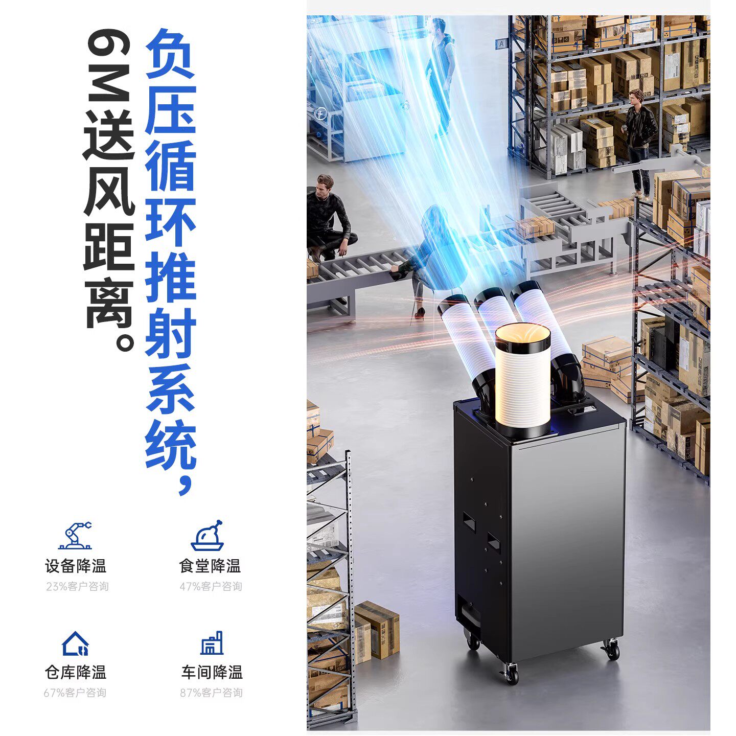 Industrial workshop mobile air - Commercial Kitchen Air Conditioner 评论和价格
