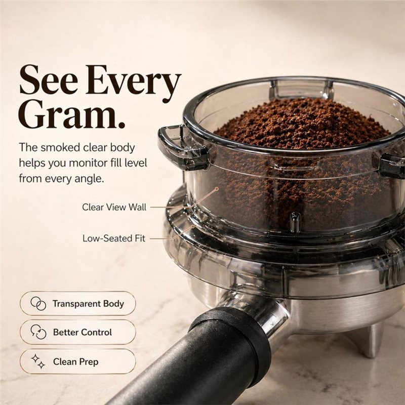 A65T-Twist-Lock Portafilter Do - Breville Espresso Barista Express 评论和价格