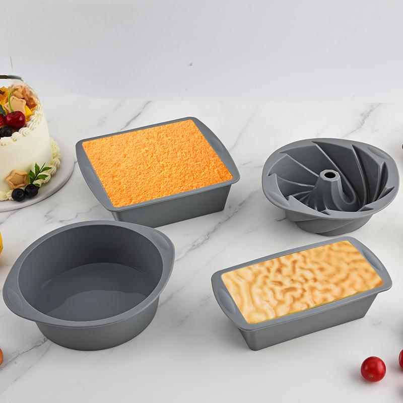 Silicone Square 4-Piece Cake P - Commercial Kitchen Pans 评论和价格