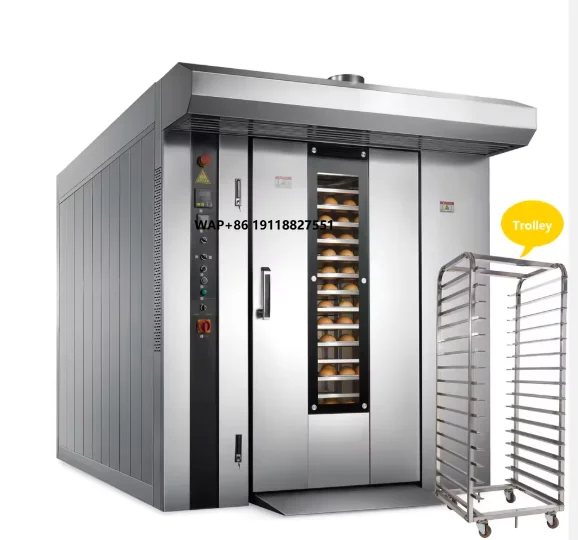 16/32/64 Tray Commercial Elect - Rotary Bakery Oven 评论和价格