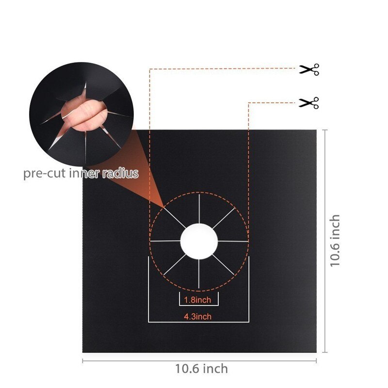 4 Piece Gas Stove Protector Co - Commercial Kitchen Hood Cleaning 评论和价格