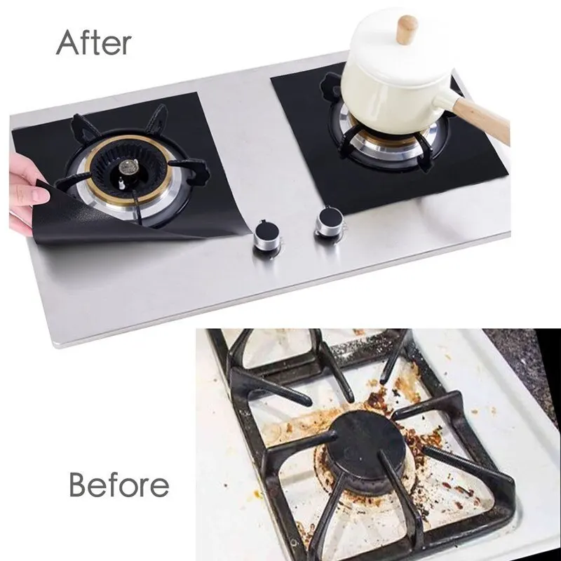4 Piece Gas Stove Protector Co - Commercial Kitchen Hood Cleaning 评论和价格