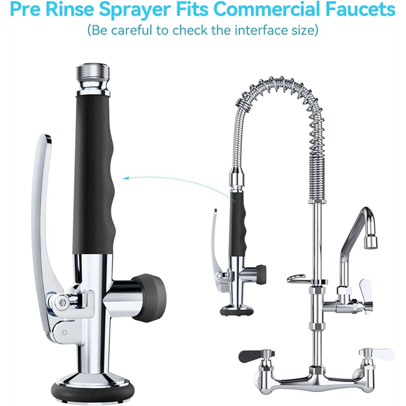A04G-Brass Sprayer Head For Ki - Commercial Kitchen Sprayer 评论和价格