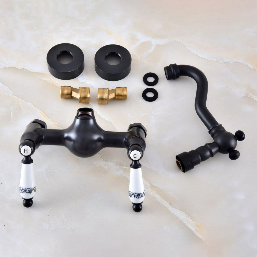 Black Oil Rubbed Bronze Wall M - Commercial Kitchen Mixer Tap 评论和价格