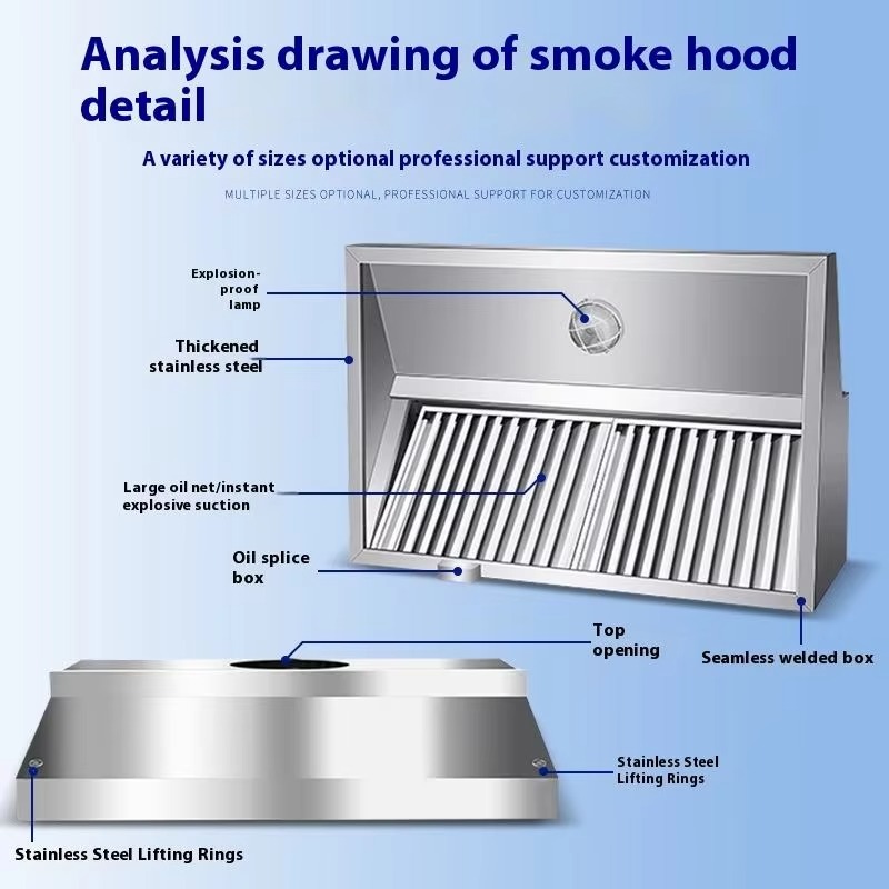 Kitchen Cooker Slim Line Exhau - Commercial Kitchen Hood Cleaning 评论和价格