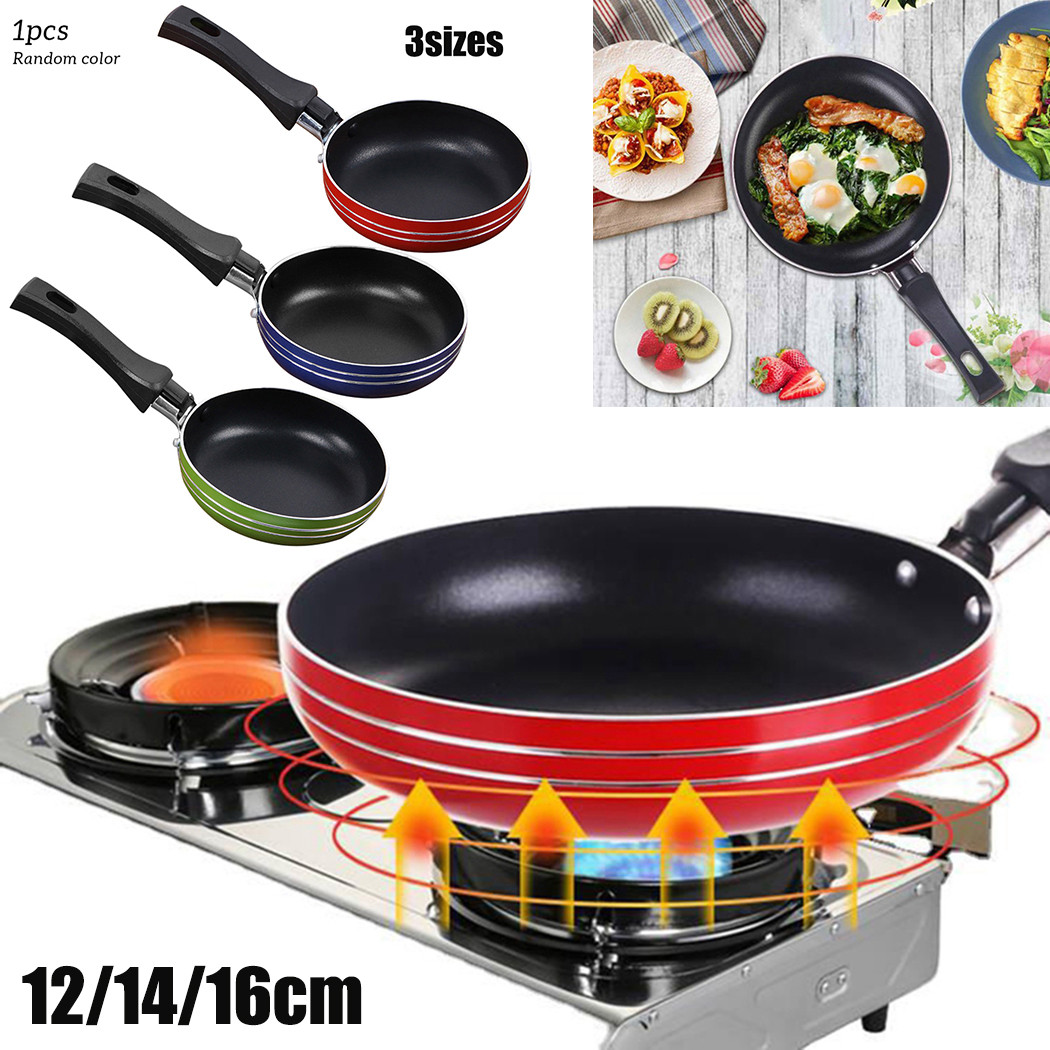1PC 12cm/14cm/16cm Mini Frying - Commercial Kitchen Pans 评论和价格
