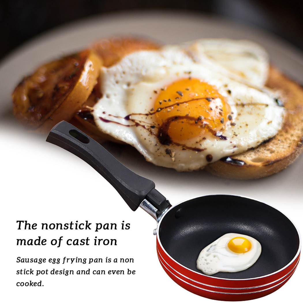 1PC 12cm/14cm/16cm Mini Frying - Commercial Kitchen Pans 评论和价格